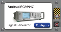 Configure Anritsu MG3694C